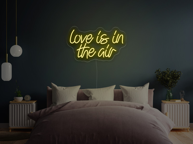 Love is in the air - Signe lumineux au neon LED
